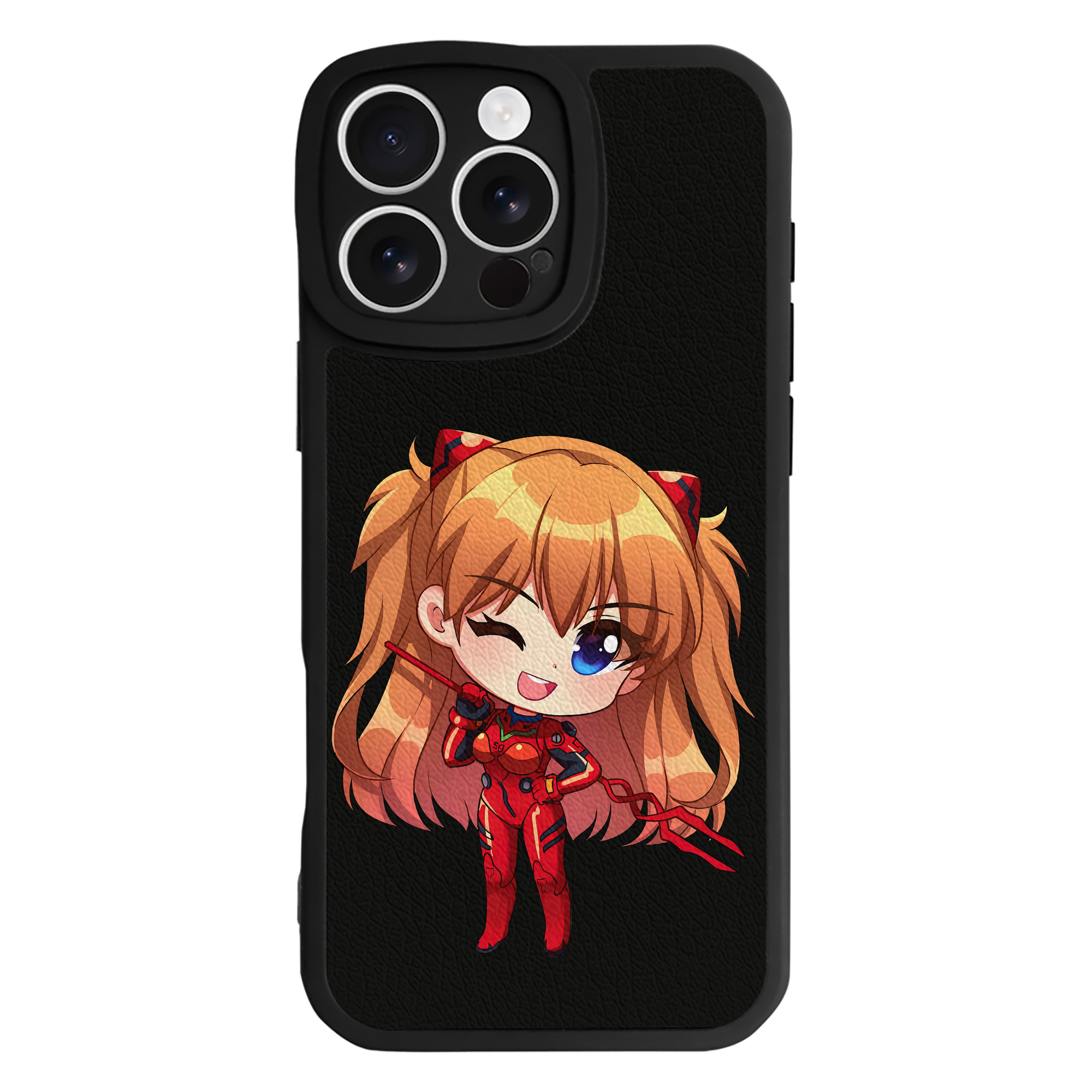 （画像用） EVA 新世紀エヴァンゲリオン 【iPhone 16シリーズ対応】シリコンスマホケース（レザー調） 材質：シリコン